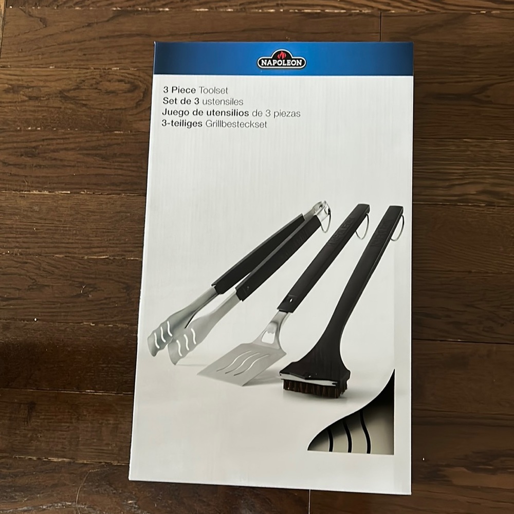 Napoleon 3 Piece BBQ Tool Set - Brand New - Never Opened